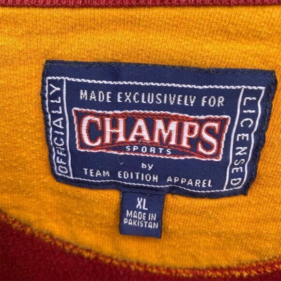 Vintage Florida State Seminoles Pullover Sweatshirt XL Red Champs Sports - Picture 13 of 13